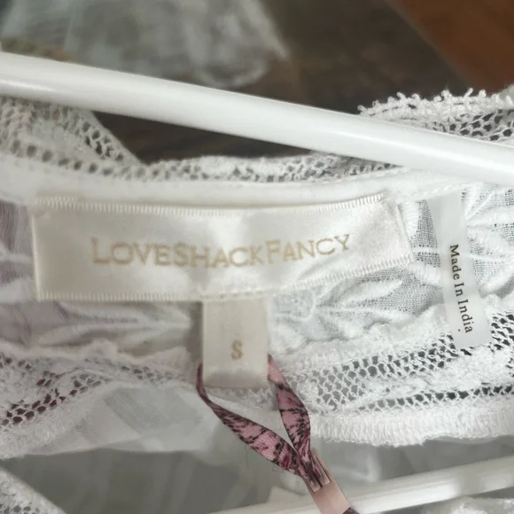 LoveShackFancy Elegant White Backless Dress - Picture 14 of 16